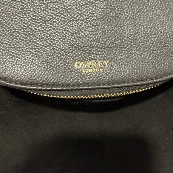 OSPREY LONDON The Rhoda Leather & Suede Backpack - Picture 4 of 10